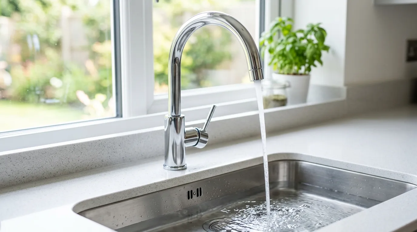 Local Plumbing Master Pros same day plumber fixing a faucet in Stratford, NJ